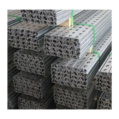 kupować 3 cali łagodna stal węglowa C-kanałowa z gniazdkami galwanizowanymi online manufacture